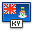 flag, Cayman, islands MidnightBlue icon