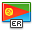 Eritrea, flag OrangeRed icon