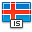 flag, iceland DodgerBlue icon
