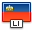 flag, Liechtenstein OrangeRed icon