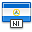 flag, Nicaragua DodgerBlue icon