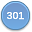 http, Status, permanent CornflowerBlue icon
