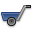 trolley Black icon