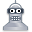 Bender, user Black icon
