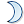 Lc, Moon, shape Lavender icon