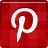 pinterest Firebrick icon