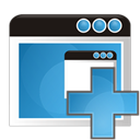 plus, Application SteelBlue icon