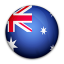 flag, of, Australia Black icon