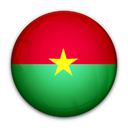 of, flag, faso, Burkina Black icon