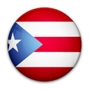 rico, of, flag, Puerto Black icon