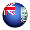 of, flag, islas, Falkland, islands, malvinas Black icon