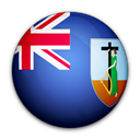 Montserrat, of, flag Black icon