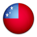samoa, of, flag Crimson icon