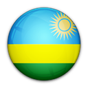 Rwanda, of, flag Black icon