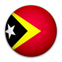 timor, Leste, flag, of Black icon