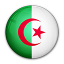flag, Algeria, of Black icon
