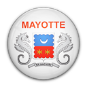 flag, mayotte, of Black icon