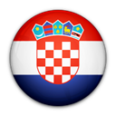 of, Croatia, flag Black icon