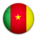 Cameroon, flag, of Crimson icon