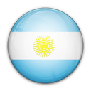 of, Argentina, flag Black icon