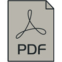 Pdf DarkGray icon