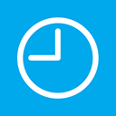 Clock DeepSkyBlue icon