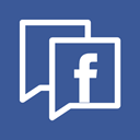 Facebook DarkSlateBlue icon