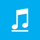 Library, music DeepSkyBlue icon