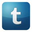 Tumblr SteelBlue icon