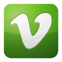 Vimeo YellowGreen icon