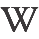 wikipedia Black icon