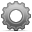 wheel, settings, Gear Gray icon