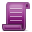 script, scroll Black icon