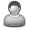 Man, user, male Black icon