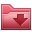 Folder, Downloads IndianRed icon