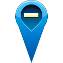 pin, location, remove Teal icon