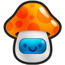 Mushroom Black icon