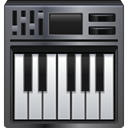 Keyboard, piano DarkSlateGray icon