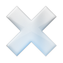 cross, delete Black icon