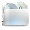 Discs, Folder LightGray icon