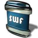 swf, File Black icon