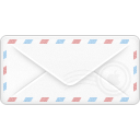 Closed, envelope WhiteSmoke icon