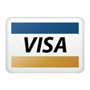 Credit card, visa WhiteSmoke icon