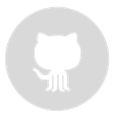 gray, Github, Circle Gainsboro icon