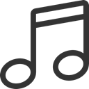 sound, music DarkSlateGray icon