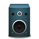 speaker, Blue DarkSlateGray icon