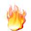 warning, Blaze, Attention, torch, danger, flames, incinerate, combust, Burn, Flame, hot, Alert, fire Black icon