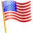 ensign, usa, flag, american, Checkbox, pennon, state, small flag, banner, America, pennant Black icon