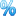 Percent DodgerBlue icon