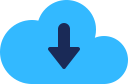 Cloud, download DodgerBlue icon